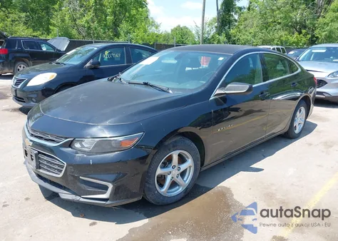 2017 Chevrolet Malibu Ls from USA, damaged, VIN 1G1ZB5ST7HF209534